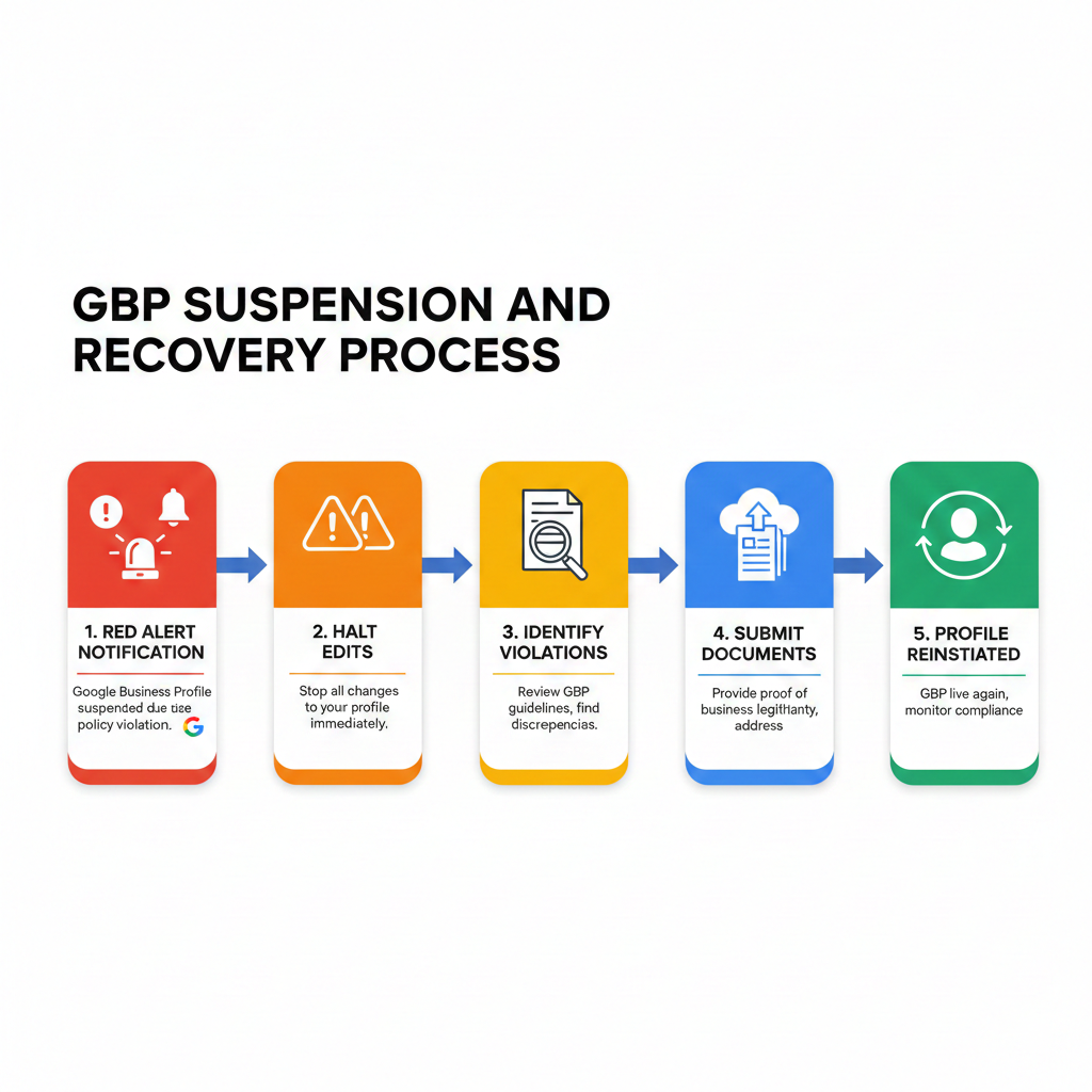 Handling GBP suspension and reinstatement process